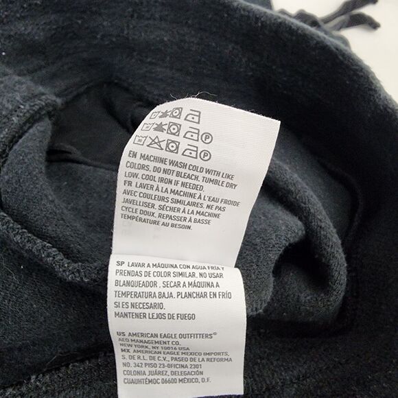 American Eagle Women Jogger Pants Medium Zip Pocket High Rise Drawstring Ankle - Picture 10 of 11